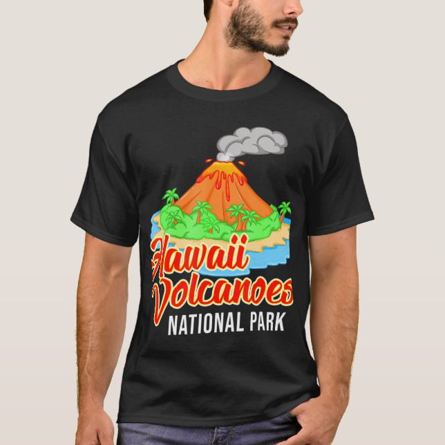 Camiseta Parque Nacional dos Vulcões do Havaí - Gift Vulcan (Frente)