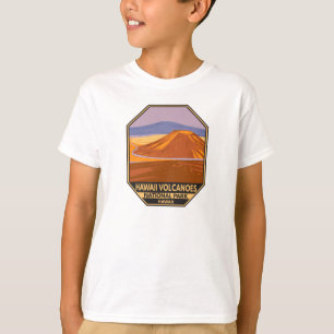 Camiseta Parque Nacional dos Vulcões Hawaii Mauna Kea Vint