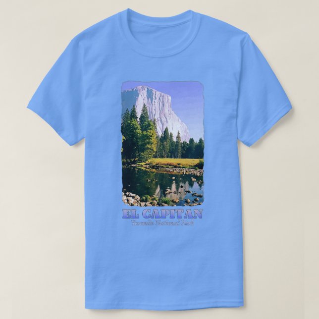 Camiseta Parque Nacional El Capitan Yosemite (Frente do Design)