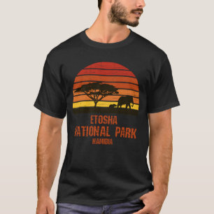 Camiseta Parque Nacional Etosha Namíbia