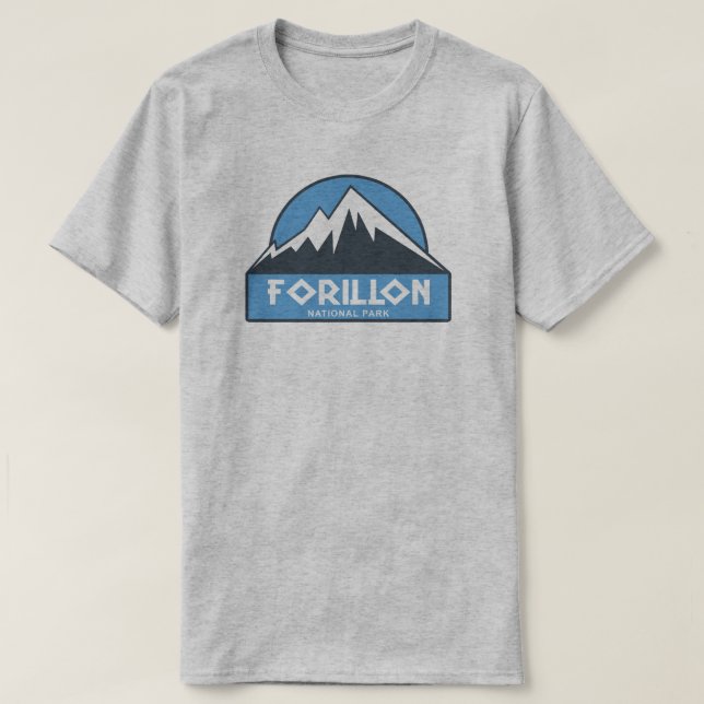 Camiseta Parque Nacional Forillon (Frente do Design)