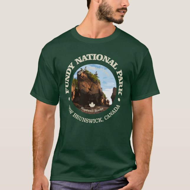 Camiseta Parque Nacional Fundy (Frente)