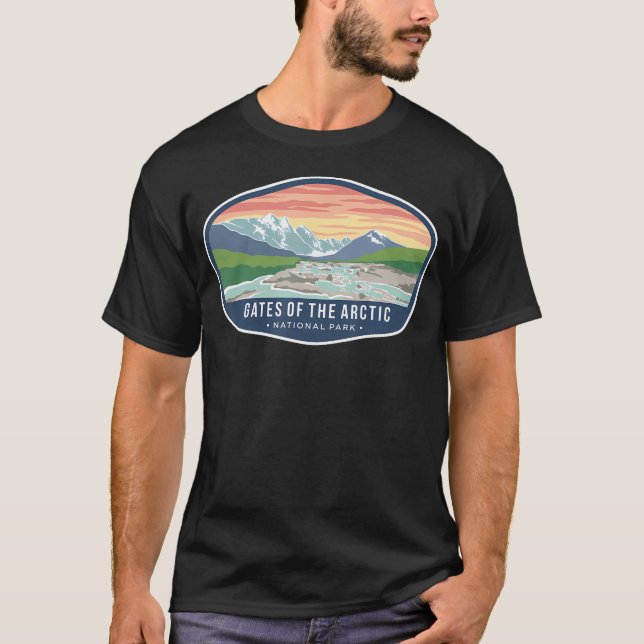 Camiseta Parque Nacional Gates Of The Arctic (Frente)