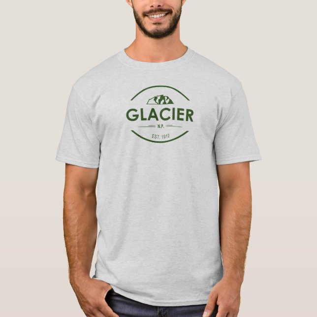 Camiseta Parque Nacional Glacier (Frente)