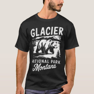 Camiseta Parque Nacional Glacier Montana