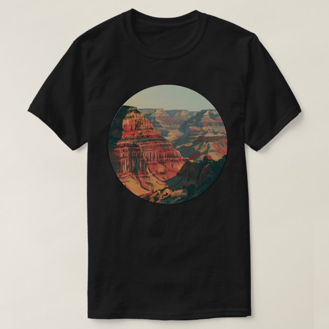 Camiseta Parque Nacional Grand Canyon (Frente do Design)
