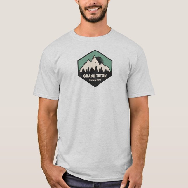 Camiseta Parque Nacional Grand Teton (Frente)