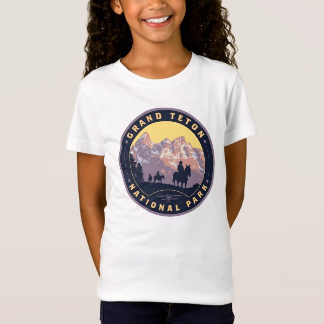 Camiseta Parque Nacional Grand Teton (Frente)