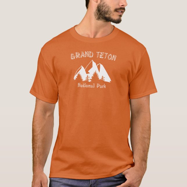 Camiseta Parque Nacional Grand Teton (Frente)