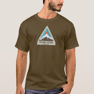 Camiseta Parque nacional grande de Teton