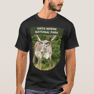 Camiseta Parque Nacional Gros Morne - Reindeer