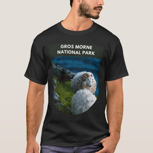 Camiseta Parque Nacional Gros Morne - Terra Nova (Frente)