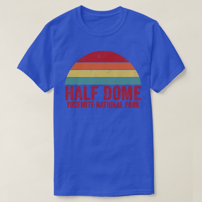 Camiseta Parque Nacional Half Dome Yosemite (Frente do Design)