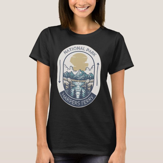 Camiseta Parque Nacional Harpers Ferry (Frente)