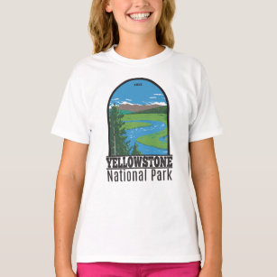 Camiseta Parque Nacional Hayden Valley Vintage T-