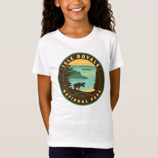 Camiseta Parque Nacional Isle Royale (Frente)