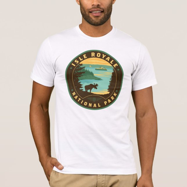 Camiseta Parque Nacional Isle Royale (Frente)