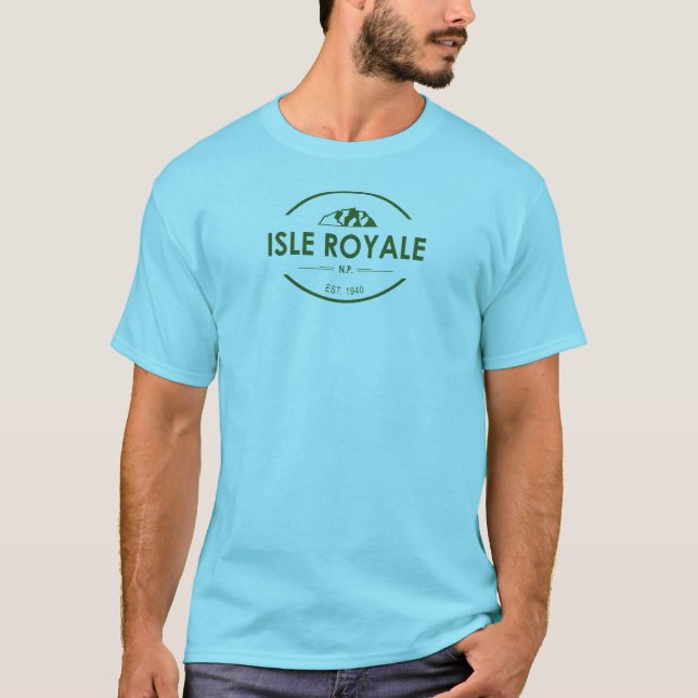 Camiseta Parque Nacional Isle Royale (Frente)