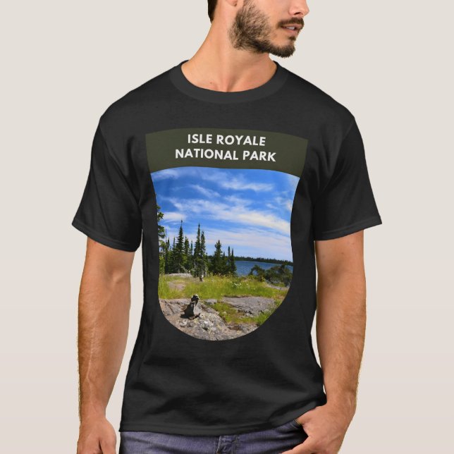 Camiseta Parque Nacional Isle Royale (Frente)
