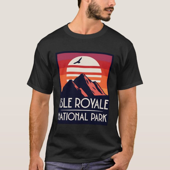 Camiseta Parque Nacional Isle Royale (Frente)