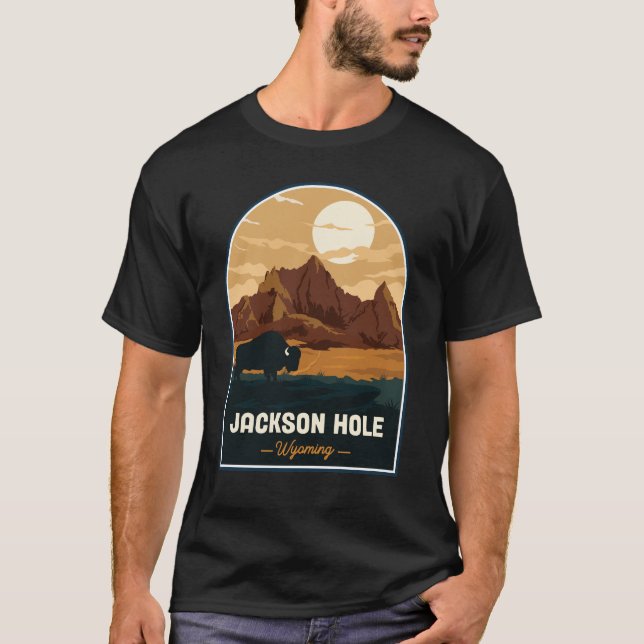 Camiseta Parque Nacional Jackson Hole (Frente)