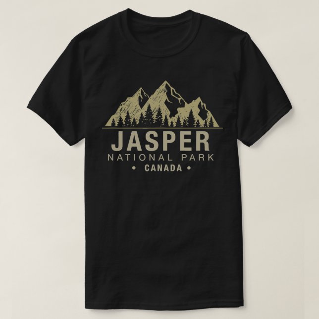 Camiseta Parque Nacional Jasper (Frente do Design)