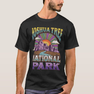 Camiseta Parque Nacional Joshua Tree Califórnia Acampamento