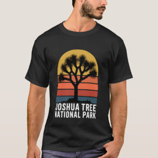 Camiseta Parque Nacional Joshua Tree Caminhada Acampamento