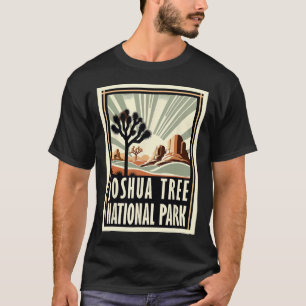 Camiseta Parque Nacional Joshua Tree Caminhada Vintage Acam