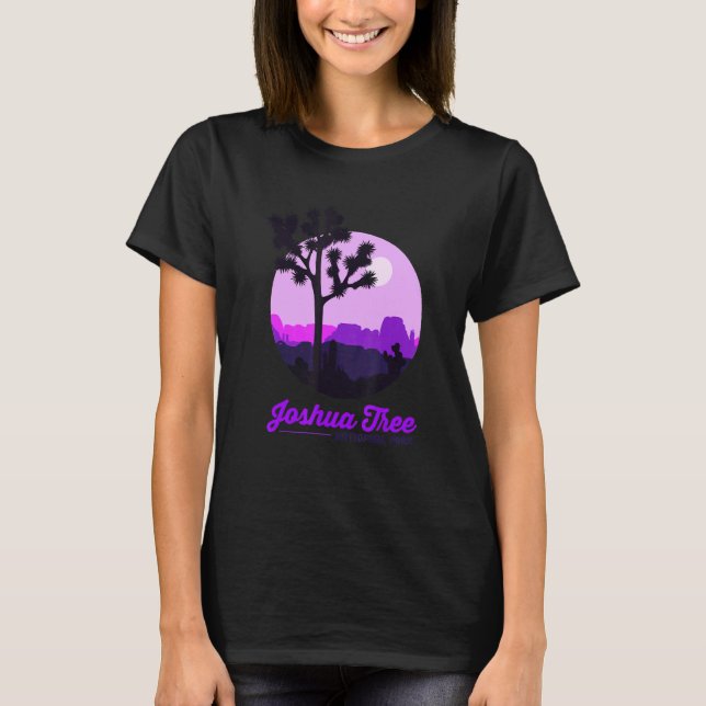 Camiseta Parque Nacional Joshua Tree Hiking Camping Joshua  (Frente)