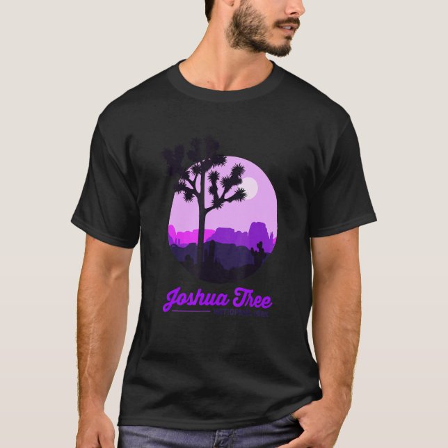 Camiseta Parque Nacional Joshua Tree Hiking Camping Joshua  (Frente)