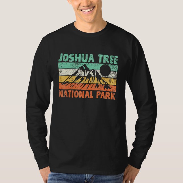 Camiseta Parque Nacional Joshua Tree Vintage (Frente)