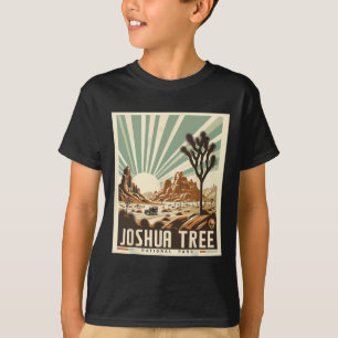 Camiseta Parque Nacional Joshua Tree Vintage Caminhada Acam