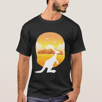 Camiseta Parque Nacional Kangaroo Uluru Kata Tjuta, Austrál