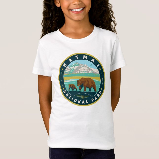 Camiseta Parque Nacional Katmai (Frente)