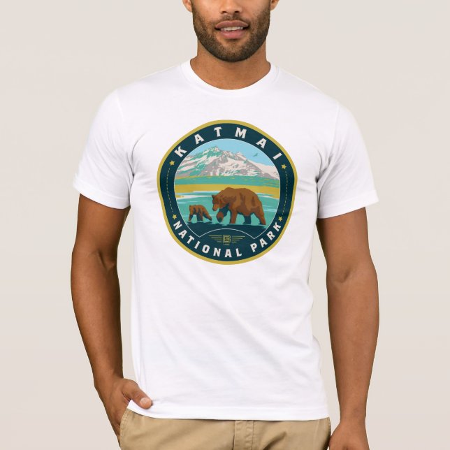 Camiseta Parque Nacional Katmai (Frente)