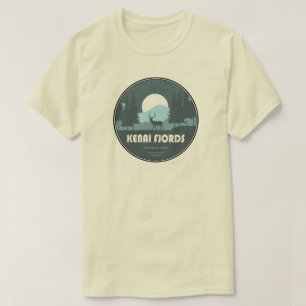 Camiseta Parque Nacional Kenai Fjords Deer