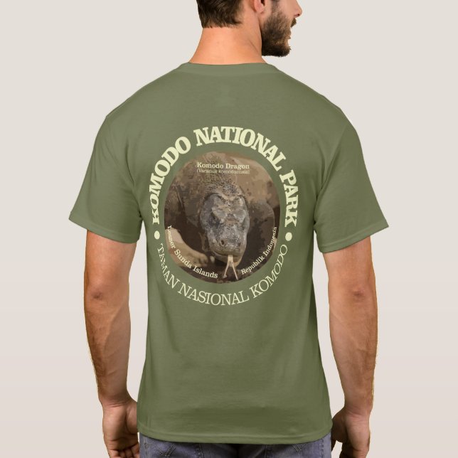 Camiseta Parque Nacional Komodo (Verso)