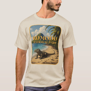 Camiseta Parque Nacional Komodo Indonésia