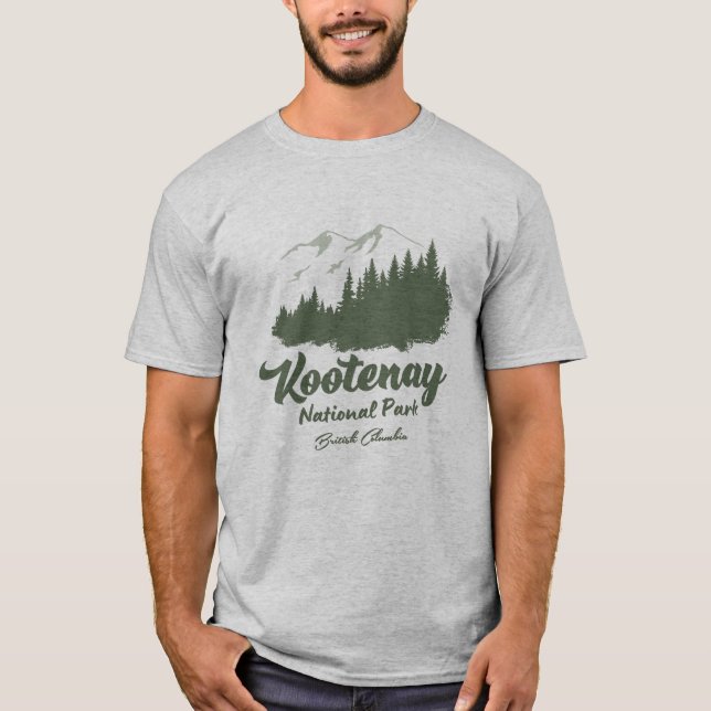 Camiseta Parque Nacional Kootenay (Frente)