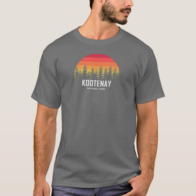 Camiseta Parque Nacional Kootenay (Frente)