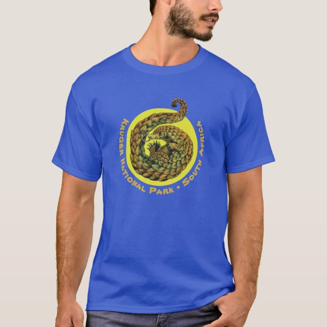 Camiseta Parque Nacional Kruger Pangolin (Frente)