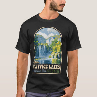 Camiseta Parque Nacional Lagos de Plitvice Croácia Lembranç