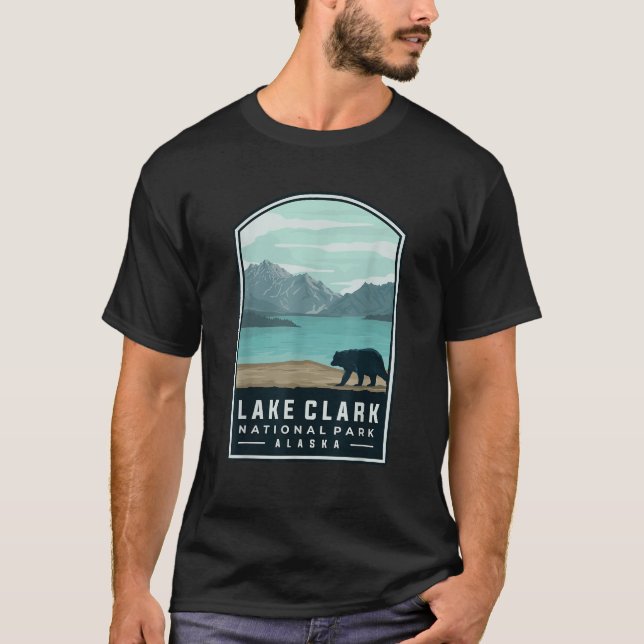 Camiseta Parque Nacional Lake Clark Alasca (Frente)