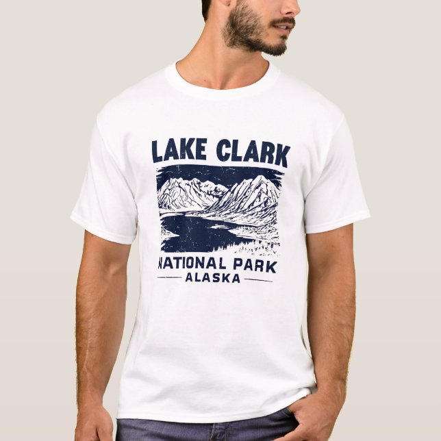Camiseta Parque Nacional Lake Clark Alasca (Frente)