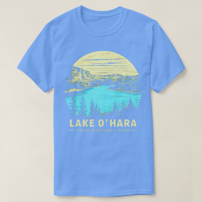 Camiseta Parque Nacional LAKE O HARA Yoho (Frente do Design)
