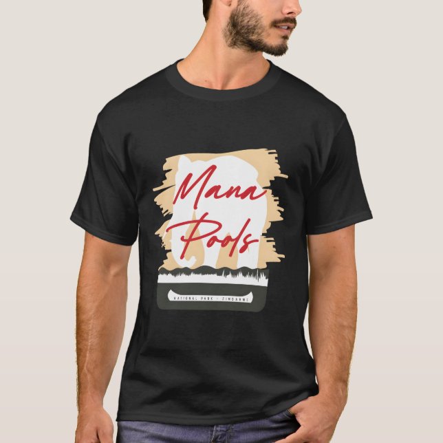Camiseta Parque Nacional Mana Piscina - Zimbabué (Frente)