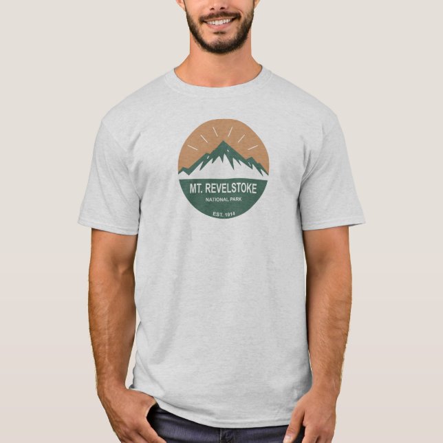 Camiseta Parque Nacional Monte Revelstoke (Frente)