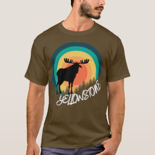 Camiseta parque nacional moose Yellowstone