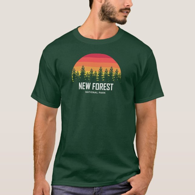 Camiseta Parque Nacional New Forest (Frente)